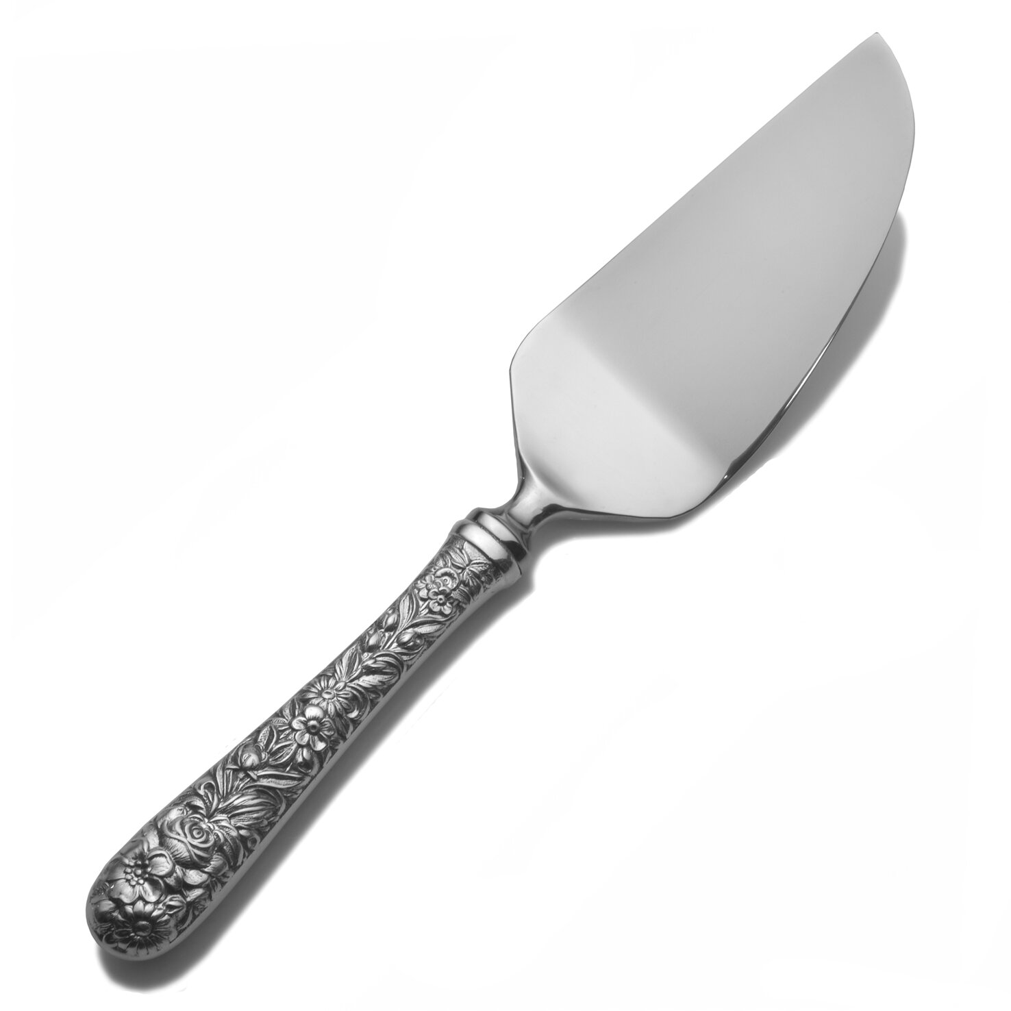 Kirk Stieff Repousse Sterling Silver Cheese Knife Wayfair